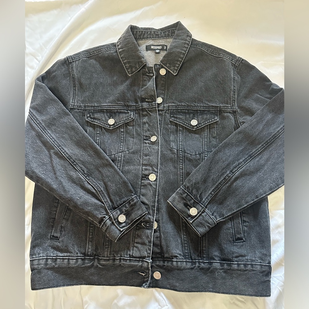 Missguided Oversized Denim Jacket
